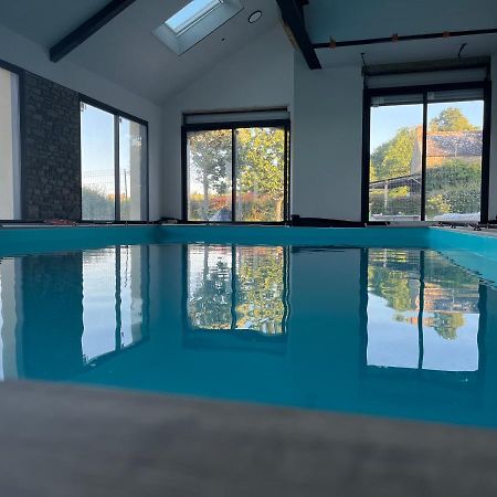 Gite Ti Maen piscine intérieure 12 personnes Caden Exterior foto